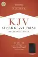 Audiobook Bible kjv Super Giant Print Reference Black: Black author Bible