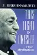 Audiobook This Light in Oneself author Jiddu Krishnamurti