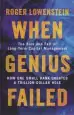Audiobook When Genius Failed: The Rise and Fall of Long Term Capital Management author Roger Lowenstein