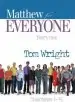 Audiobook Matthew for Everyone, Part 1: Chapters 1-15 author N. T. Wright