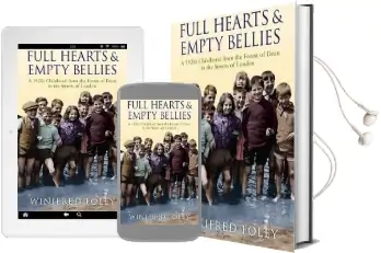 Full Hearts and Empty Bellies: A 1920S Childhood From the Forest of Dean to the Streets of London Audiobook download free by Winifred Foley