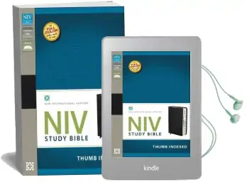 Niv Study Bible, Premium Leather, Black, red Letter Edition Audiobook download free by Zondervan Publishing