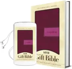 Niv, Gift Bible, Leathersoft, Pink/Brown, red Letter Edition Audiobook download free by Zondervan