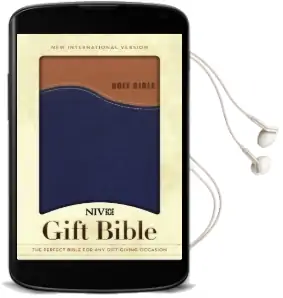 Niv, Gift Bible, Leathersoft, Tan/Blue, red Letter Edition Audiobook download free by Zondervan