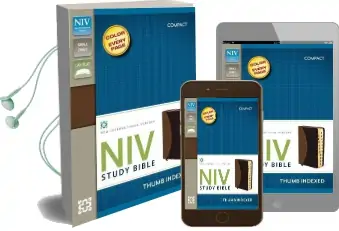 Niv Study Bible, Compact, Leathersoft, Tan/Burgundy, Indexed, red Letter Edition Audiobook download free by Zondervan