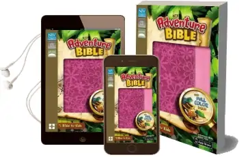 Niv, Adventure Bible, Imitation Leather, Raspberry/Pink Audiobook download free by Zonderkidz