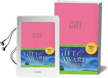 Niv, Gift and Award Bible, Leather-Look, Pink, red Letter Edition Audiobook download free by Zondervan Publishing