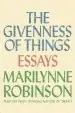 Audiobook The Givenness of Things: Essays author Marilynne Robinson
