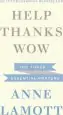 Audiobook Help, Thanks, wow author Anne Lamott