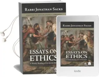 Essays on Ethics: A Weekly Reading of the Jewish Bible: The Brickman Edition Audiobook download free by Rabbi Jonathan Sacks