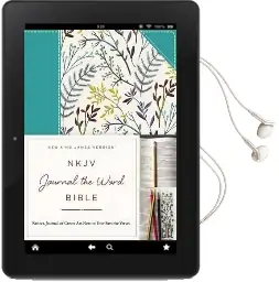 Nkjv, Journal the Word Bible, Cloth Over Board, Blue Floral, red Letter Edition: Reflect, Journal, or Create art Next to Your Favorite Verses Audiobook download free by Thomas Nelson
