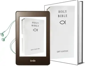 Holy Bible: King James Version (Kjv) White Pocket Gift Edition Audiobook download free by John Doe