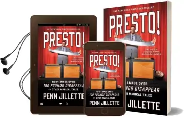 Presto!: How i Made Over 100 Pounds Disappear and Other Magical Tales Audiobook download free by Penn Jillette