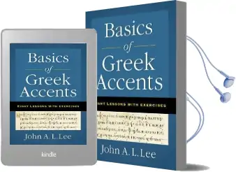Basics of Greek Accents: Eight Lessons With Exercises Audiobook download free by John A. L. Lee